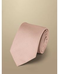Charles Tyrwhitt - Textured Silk Stain Resistant Tie - Lyst