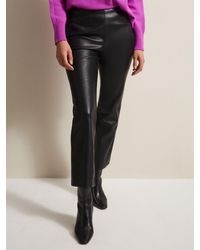 Phase Eight - Marielle Faux Leather Trousers - Lyst