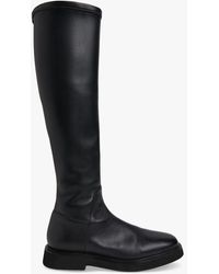 Whistles - Quin Leather Stretch Knee High Boots - Lyst