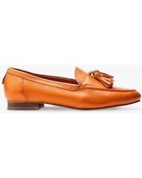 Moda In Pelle - Ellmia Leather Loafers - Lyst