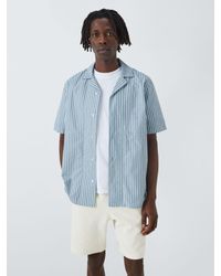 Armor Lux - Chemise Comfort Striped Short Sleeve Shirt - Lyst