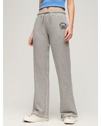 Superdry - Athletic Essentials Low Rise Flare Joggers - Lyst