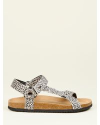 Brakeburn - Leopard Strap Sandals - Lyst