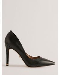 Ted Baker - Caaraa High Heel Leather Court Shoes - Lyst