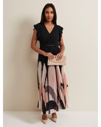 Phase Eight - Collection 8 Petite Isla Pleated Maxi Dress - Lyst