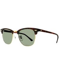 Ray-Ban - Rb3016 Clubmaster Square Sunglasses - Lyst