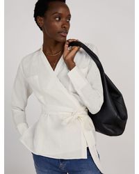 Baukjen - Angelique Plain Wrap Linen Shirt - Lyst