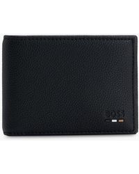 BOSS - Boss Ray Small Faux Leather Billfold Wallet - Lyst