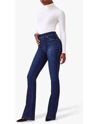 Spanx - Flared Demin Jeans - Lyst