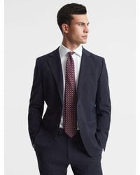 Reiss - Hope Wool Blend Tailored Fit Suit Jacket - Lyst