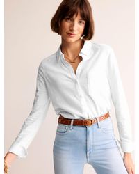 Boden - Amelia Cotton Jersey Shirt - Lyst