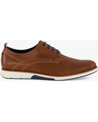 Dune - Wide Fit Barnabey Leather Brogues - Lyst