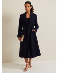 Phase Eight - Petite Juliette Crepe Occasion Coat - Lyst