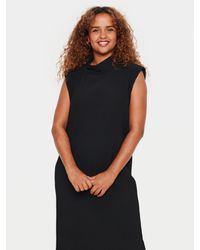 Saint Tropez - Bronte Sleeveless Mock Neck Midi Dress - Lyst