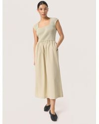 Soaked In Luxury - Simone Fit Flare Midi Dress - Lyst