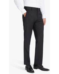 BOSS - Boss Genius Virgin Wool Slim Fit Suit Trousers - Lyst
