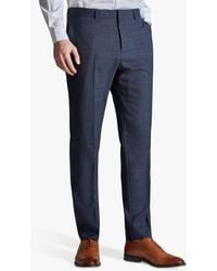 Ted Baker - Ara Textured Check Wool Blend Suit Trousers - Lyst