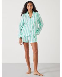 Hush - Clemmie Stripe Short Shirt Pyjama Set - Lyst