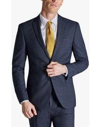 Ted Baker - Ara Slim Fit Textured Check Wool Blend Suit Jacket - Lyst
