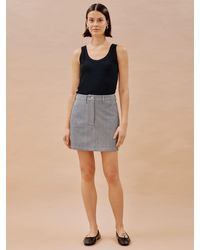 Albaray - Ticking Stripe Mini Skirt - Lyst