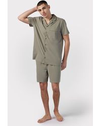 Chelsea Peers - Organic Cotton Shorts Pyjama Set - Lyst