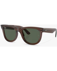 Ray-Ban - Rbr0502s Wayfarer Reverse Sunglasses - Lyst