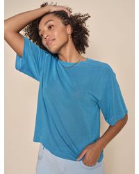 Mos Mosh - Kit Lurex Short Sleeve T-shirt - Lyst
