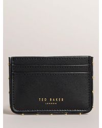 Ted Baker - Kahnia Studded Edge Leather Cardholder - Lyst