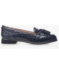 Moda In Pelle - Evvaa Tassel Leather Loafers - Lyst
