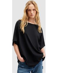 AllSaints - Lydia Oversized T-shirt - Lyst