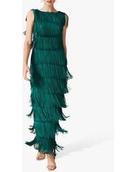 phase eight katie fringe dress