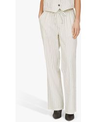 Sisters Point - Ella Loose Fitted Striped Trousers - Lyst