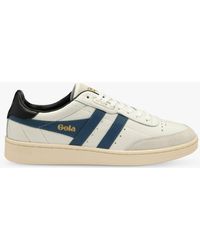 Gola - Classics Contact Leather Lace Up Trainers - Lyst