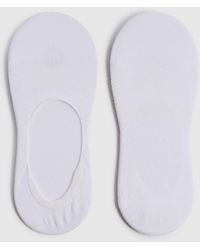 Reiss - Axis Cotton Blend Invisible Socks - Lyst