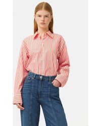 Jigsaw - Cotton Poplin Stripe Shirt - Lyst
