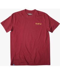 Kavu - Doddle Days Organic Cotton Short Sleeve T-shirt - Lyst