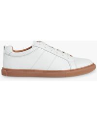 Whistles - Koki Leather Gum Sole Trainers - Lyst