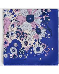 Gerard Darel - Paola Floral Print Square Silk Scarf - Lyst