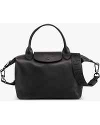 Longchamp - Le Pliage Xtra Small Leather Top Handle Bag - Lyst