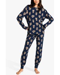 Chelsea Peers - Cockapoo Eco Long Sleeve Classic Recycled Pyjama Set - Lyst