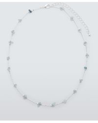 John Lewis - Semi Precious Stone Chip Spacer Necklace - Lyst