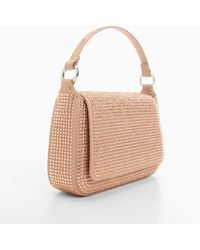 Mango - Selina Embellished Handbag - Lyst