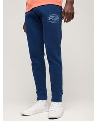 Superdry - Classic Vintage Logo Heritage Joggers - Lyst