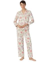 Ralph Lauren - Lauren Floral Shirt Pyjama Set - Lyst