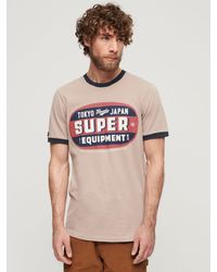 Superdry - Ringer Workwear Graphic T-shirt - Lyst