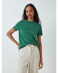 John Lewis - Organic Cotton Short Sleeve Crew Neck T-shirt - Lyst