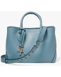 Aspinal of London - Pebble Leather Midi London Tote Bag - Lyst