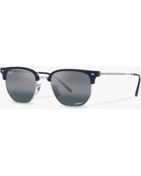 Ray-Ban - Rb4416 New Clubmaster Sunglasses - Lyst