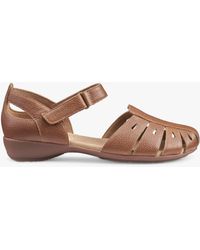 Hotter - May Wide Fit Fisherman Style Sandals - Lyst