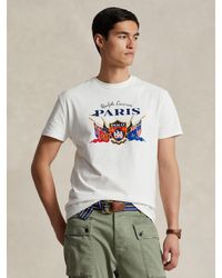 Ralph Lauren - Classic Fit Graphic Jersey T-shirt - Lyst